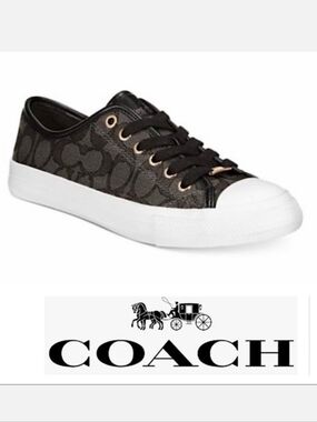 COACH Empire Lace-up Sneakers Size 8B